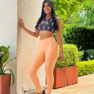 CARIZZISHOP-LICRASUPLEXUNICOLOR-NARANJAMELOCOTON_
