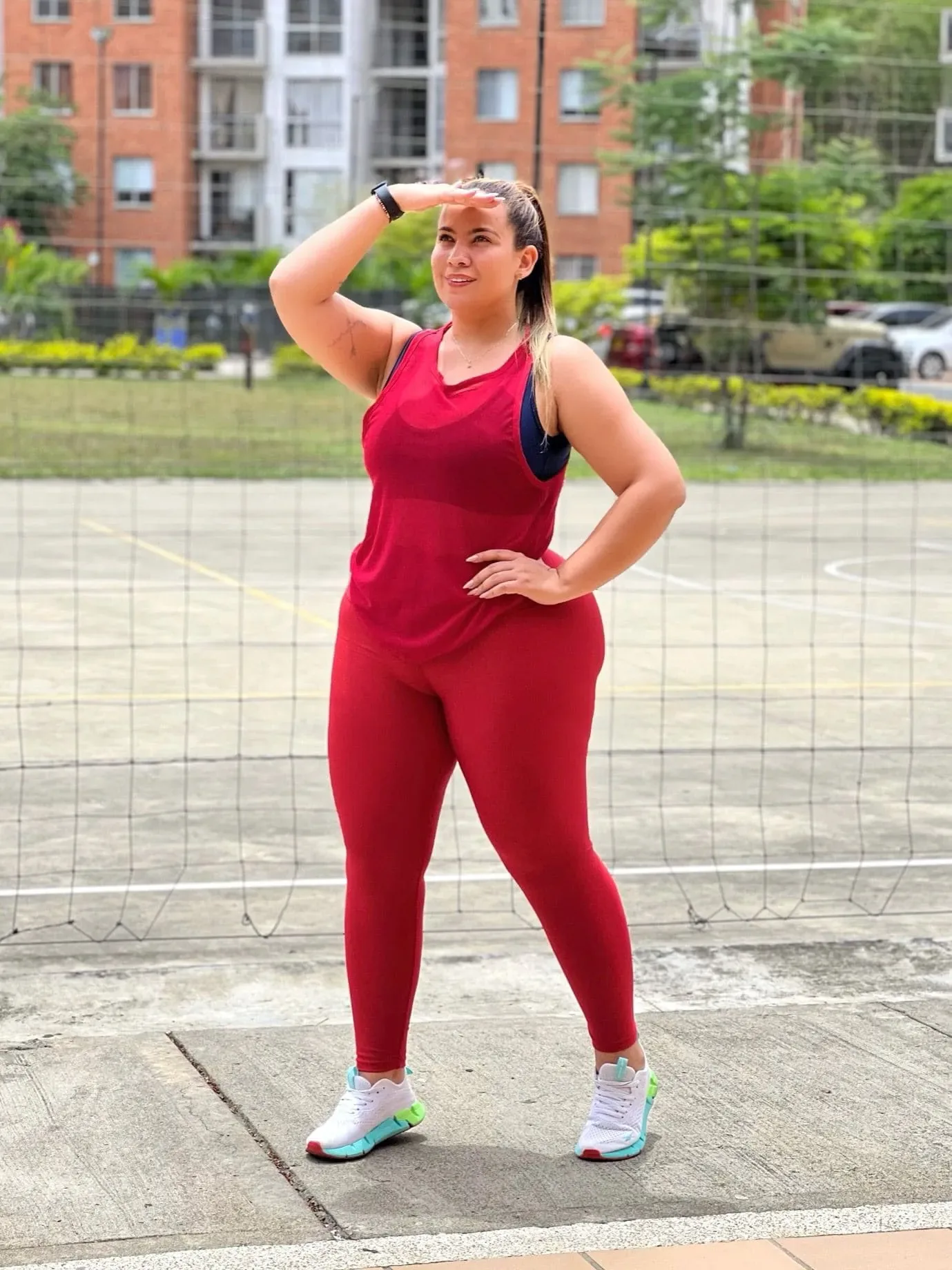 CARIZZISHOP-LICRAUNICOLORTALLA-XL-ROJOESCARLATA_