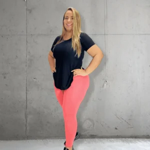 CARIZZISHOP-LICRAUNICOLORTALLA-XL-ROSACORALINTENSO_